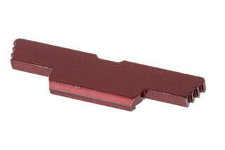 Cross armory Glock extended slide lock comes in red
